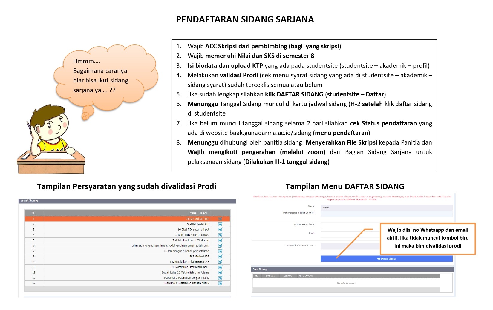 Pendaftaran Sidang